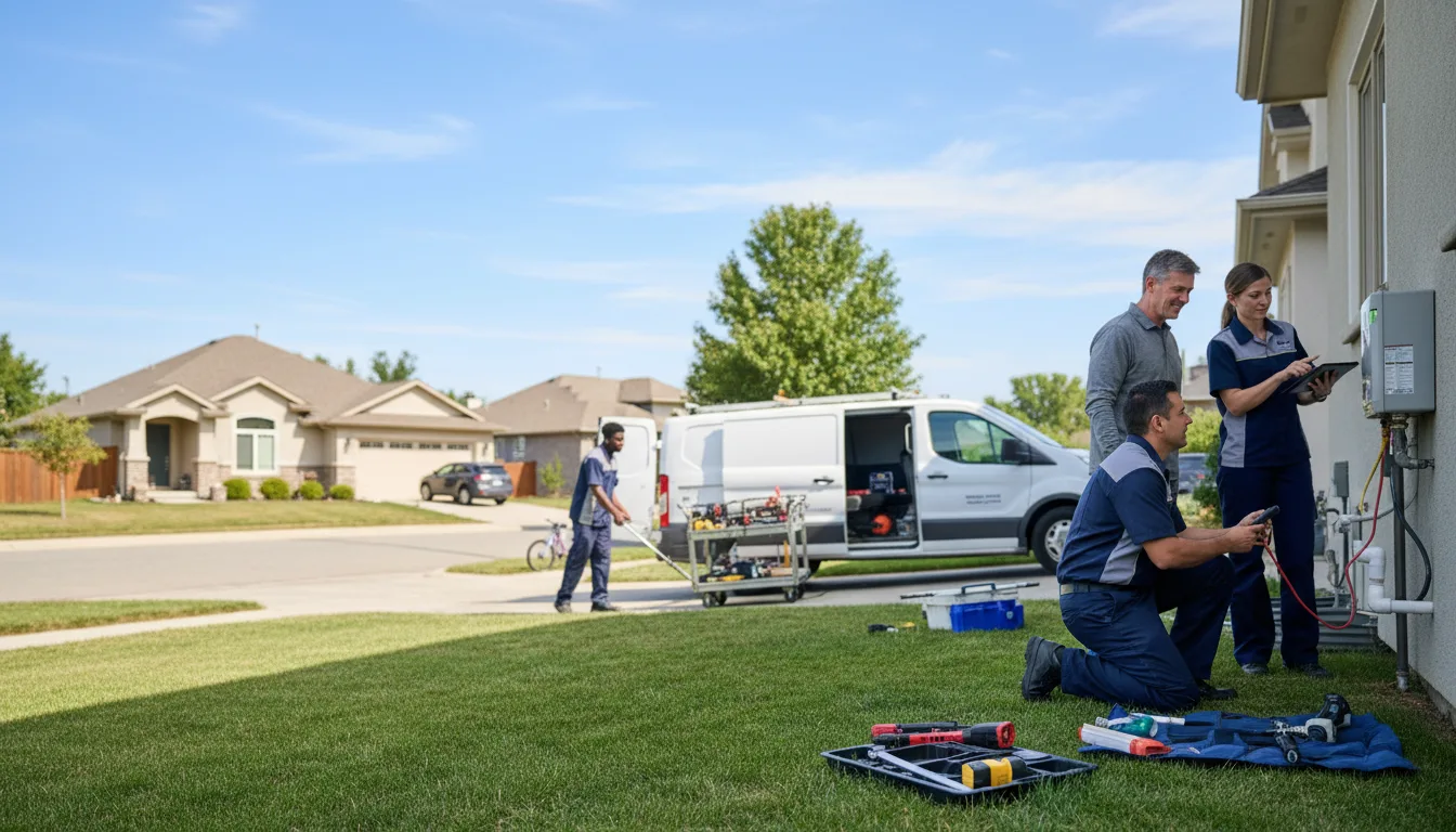 Tankless water heater service in Jefferson, OH